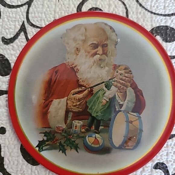 Vintage Tin Christmas CoastCoasters - Picture 8 of 10